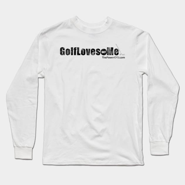 GolfLoves dot Me Long Sleeve T-Shirt by ThePowerOfU